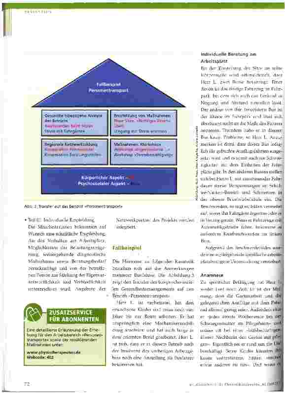 Vorschauseite 3: Ergonomische Arbeitsplatzberatung