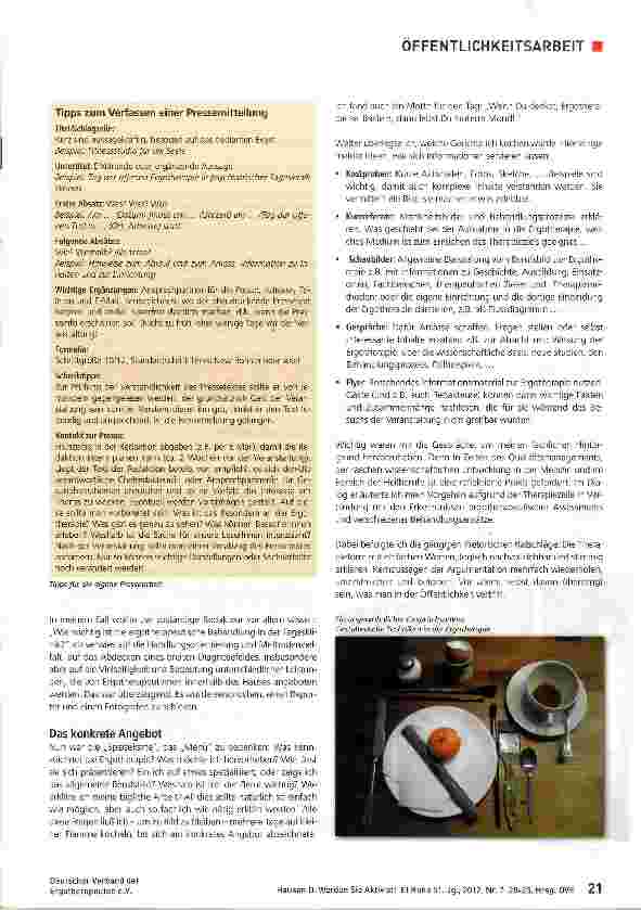 Vorschauseite 2: Werden Sie Aktivist!