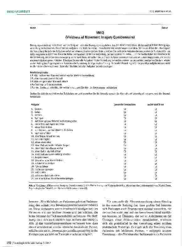 Vorschauseite 4: Pilotstudie zur Untersuchung der Akzeptanz des mentalen Trainings bei Patienten mit Schlaganfall