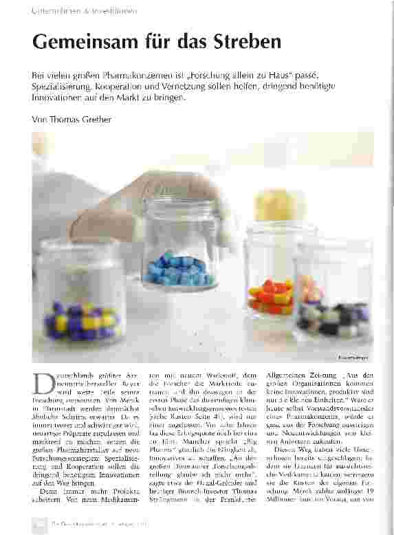 Vorschauseite 1: Gemeinsam für das Streben