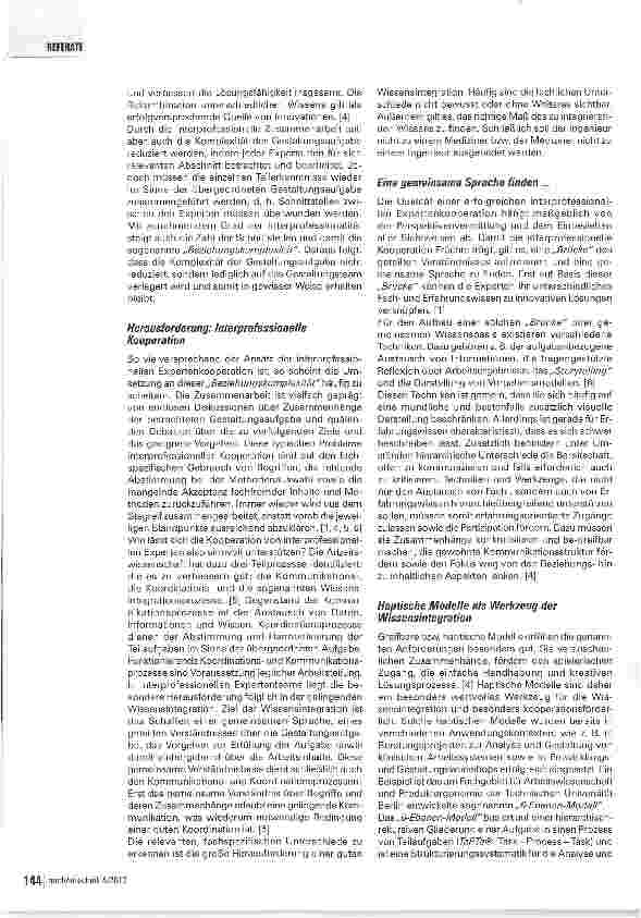 Vorschauseite 2: Sicherheit fördern durch interprofessionelle Kooperation