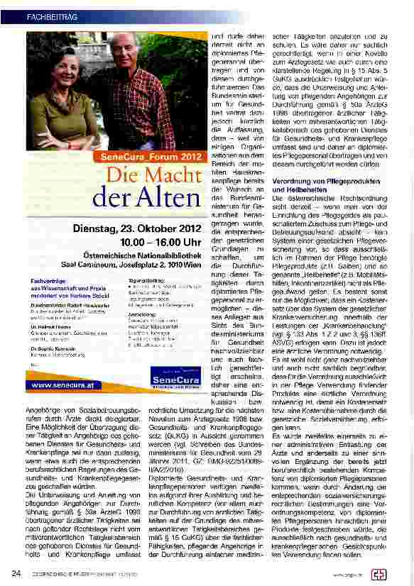 Vorschauseite 2: „Barrieren für die Berufsausübung im Pflegerecht?