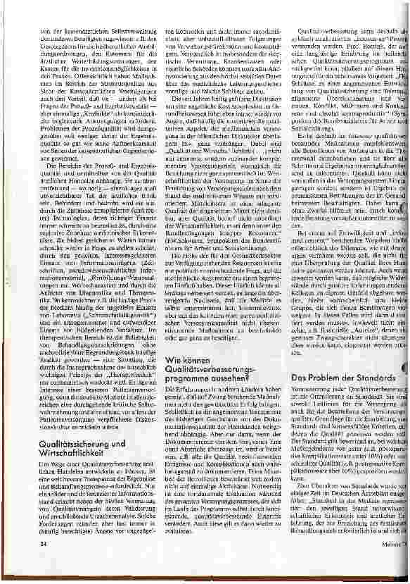 Vorschauseite 3: Qualitätssicherung in der Medizin Einführung in das Thema