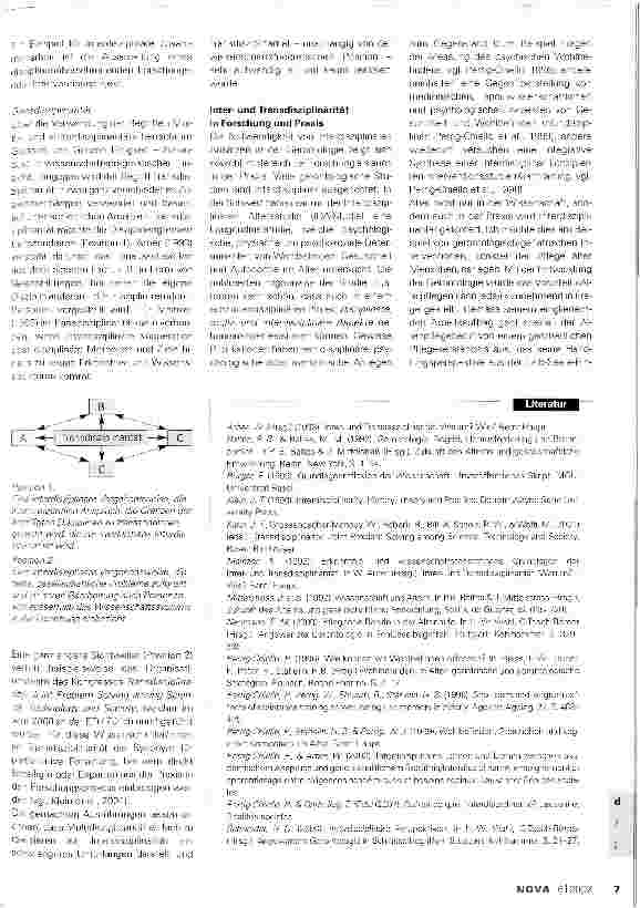Vorschauseite 2: Interdisziplinärität