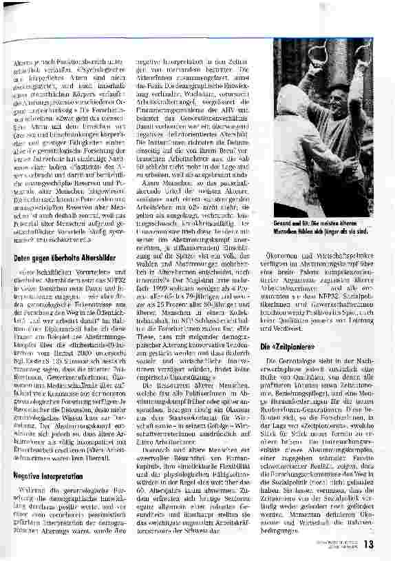 Vorschauseite 3: Unterschätzte Reserven und Potenziale Ältere Menschen