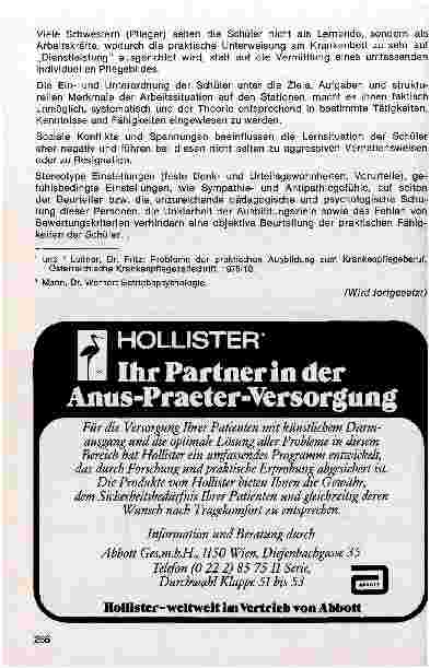Vorschauseite 4: Die praktische Ausbildung in der Krankenpflege Ein echtes Problem? 1. Teil