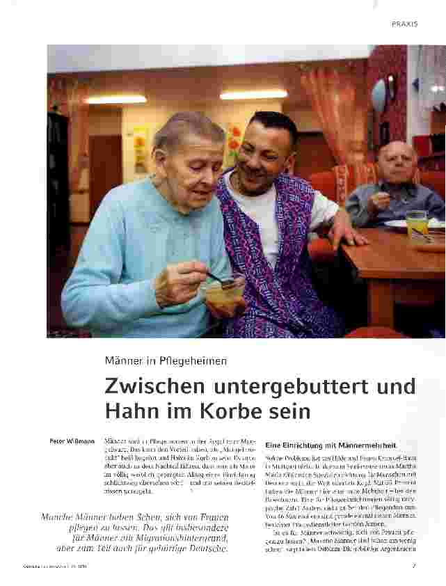 Vorschauseite 1: Zwischen untergebuttert und Hahn im Korbe sein
