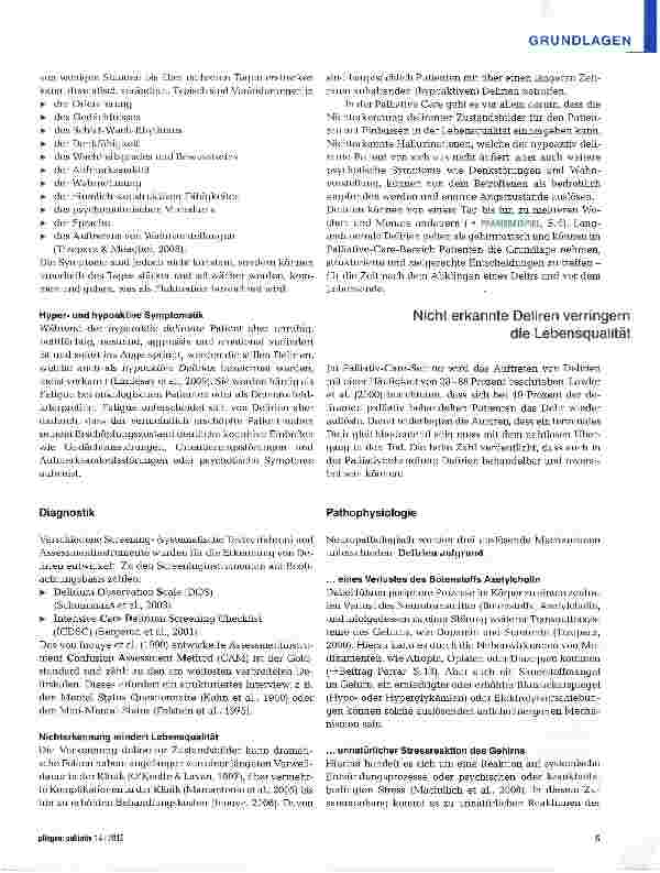 Vorschauseite 2: Delir - akute Verwirrtheit