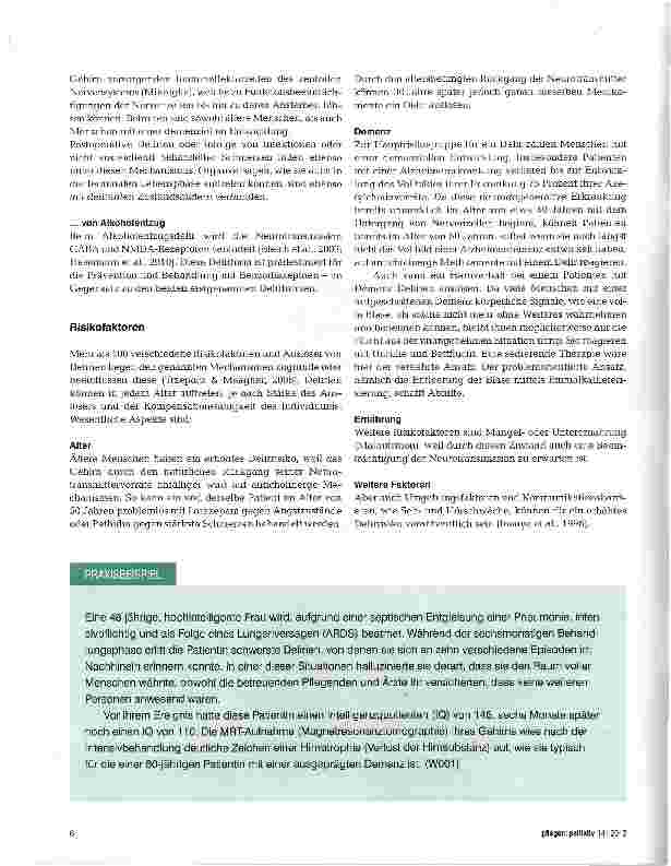 Vorschauseite 3: Delir - akute Verwirrtheit