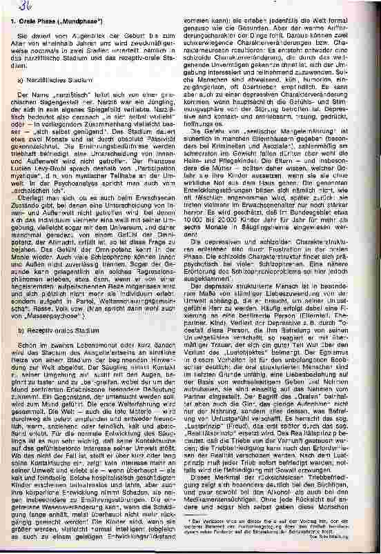 Vorschauseite 2: Die Bedeutung der kindlichen Entwicklung für die Psychopathologie des Erwachsenen