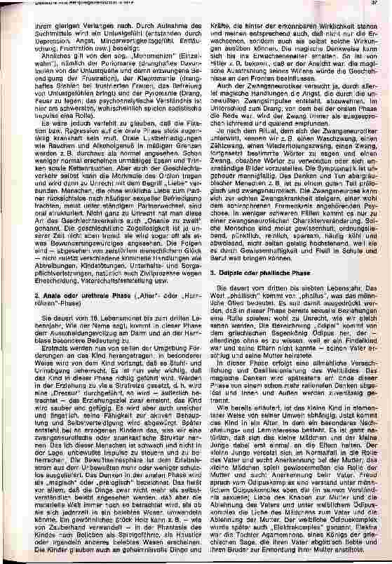 Vorschauseite 3: Die Bedeutung der kindlichen Entwicklung für die Psychopathologie des Erwachsenen