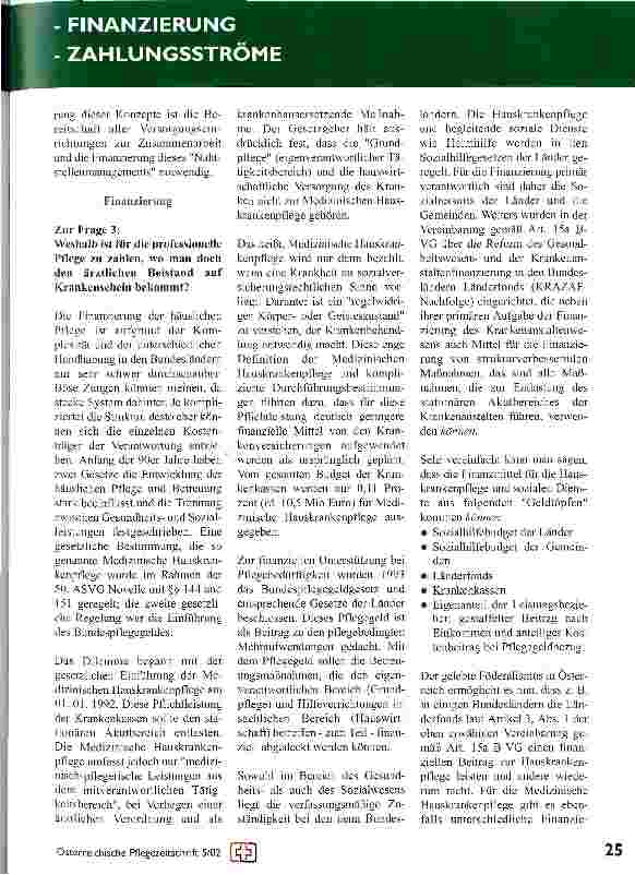 Vorschauseite 4: Ambulant vor Stationär? - Quo vadis?