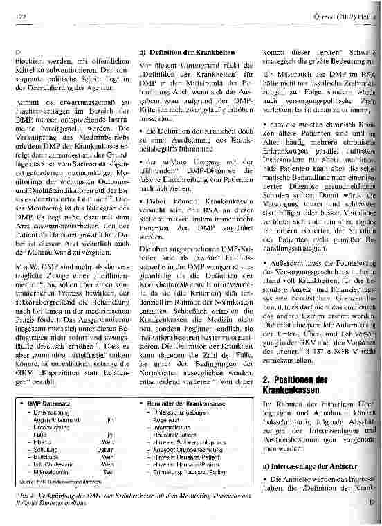 Vorschauseite 6: Qualität und Wirtschaftlichkeit durch Disease-Management-Programme in der GKV