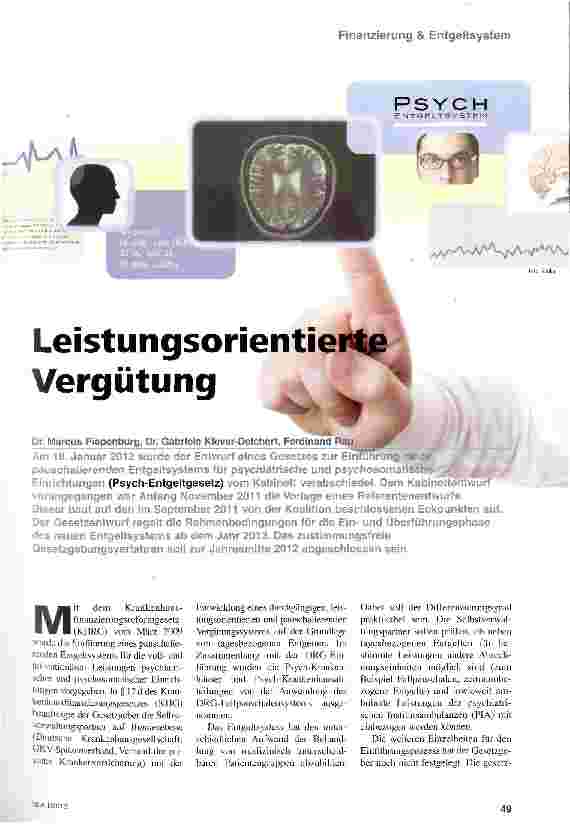 Vorschauseite 1: Leistungsorientierte Vergütung