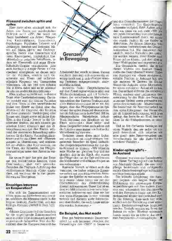 Vorschauseite 3: Spitex auch für Kinder!