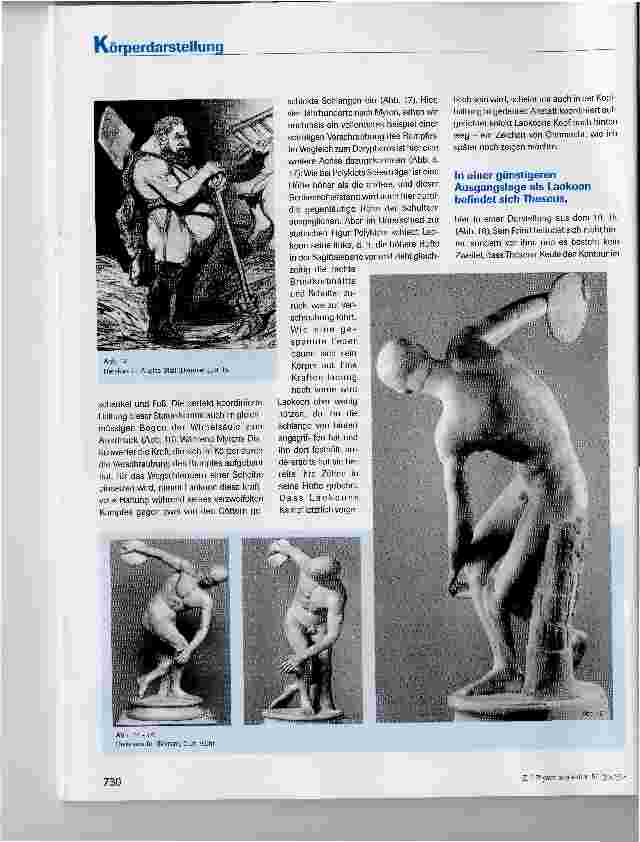 Vorschauseite 5: Körperdarstellung bei den Ägyptern, Griechen und in der RenaissanceSpiraldynamik in der Kunst
