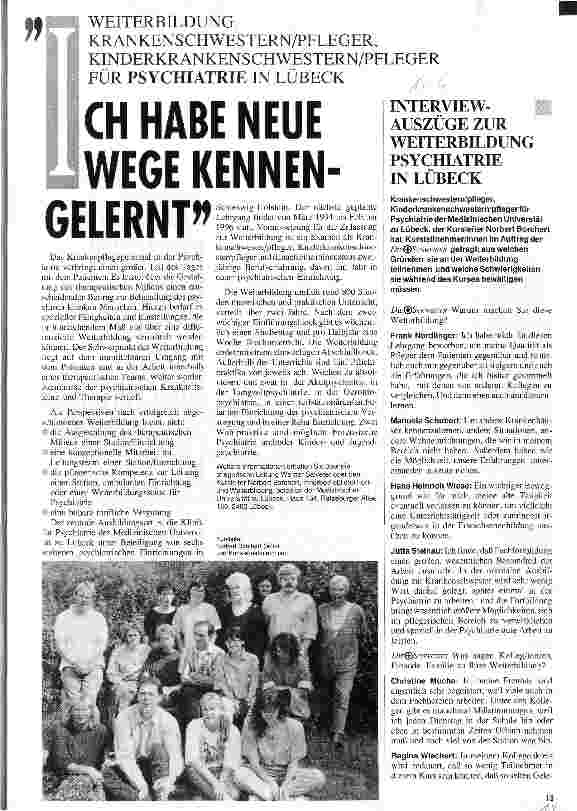 Vorschauseite 1: Ich habe neue Wege kennengelernt
