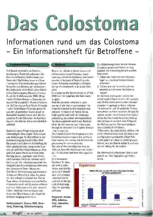 Vorschauseite 1: Das Colostoma