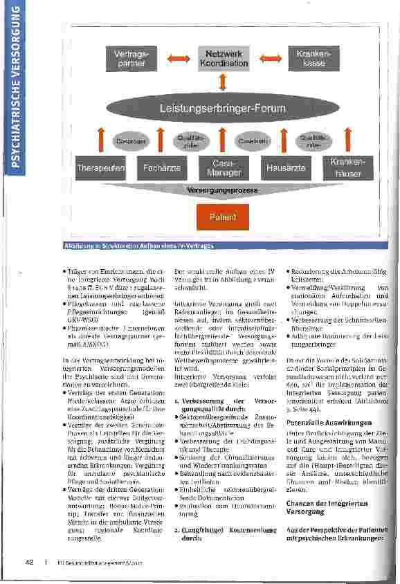 Vorschauseite 3: Versorgungsbrüche vermeidenIntegrierte Versorgung und Managed-Care-Ansätze in der Psychiatrie