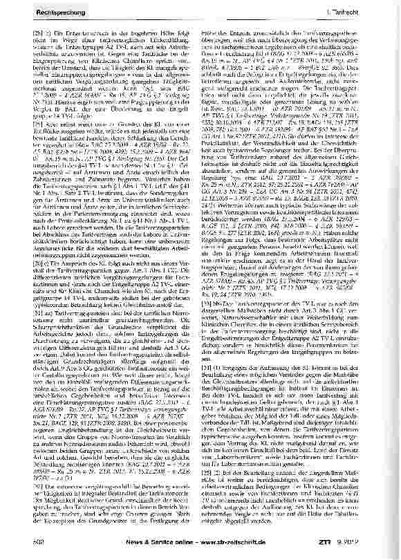 Vorschauseite 3: Eingruppierung eines Klinischen Chemikers