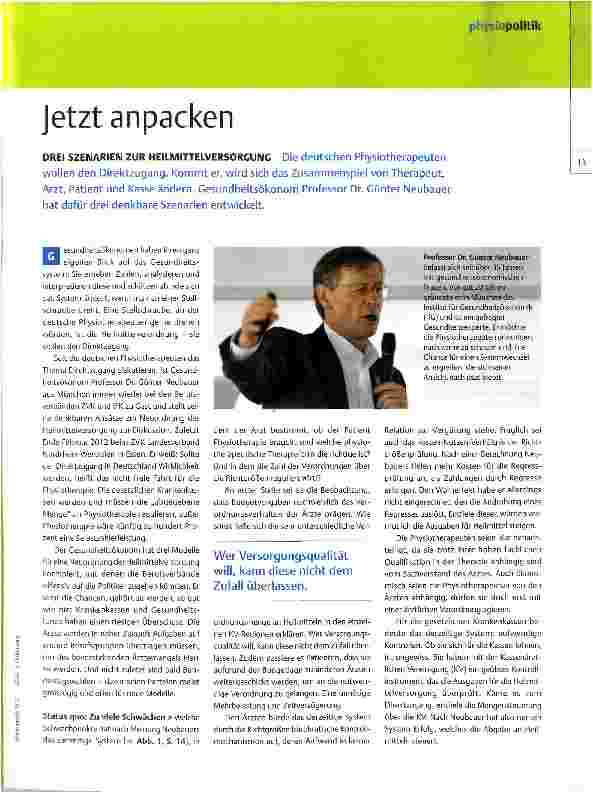 Vorschauseite 1: Jetzt anpacken