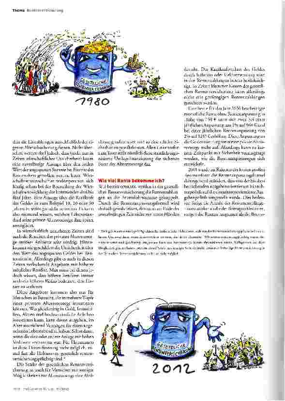 Vorschauseite 3: Die Rente ist sicher! ?