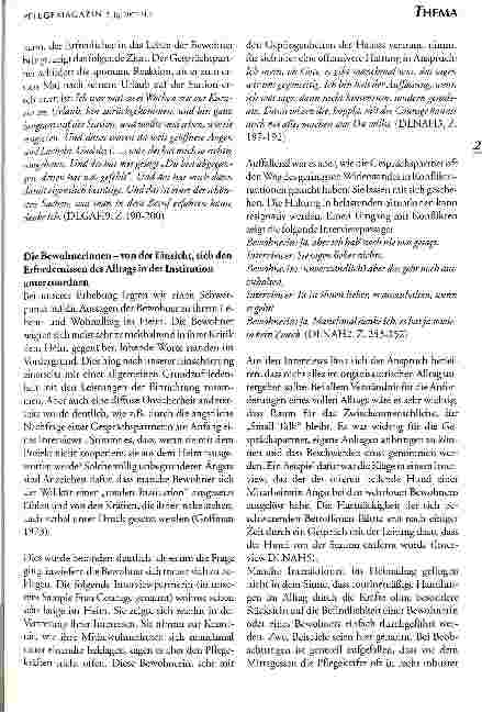 Vorschauseite 4: Hat bestens geklappt heute, oder? Miteinander reden und miteinander auskommen im Altenheim
