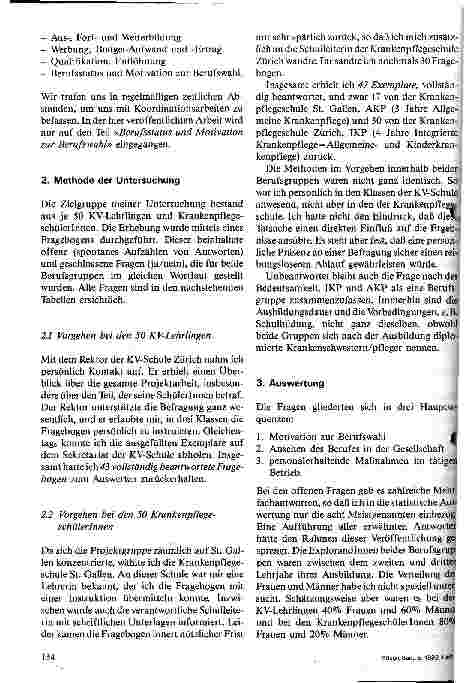 Vorschauseite 2: Berufsstatus und Motivation zur Berufswahl Eine Untersuchung an je 50 KrankenpflegeschülerInnen