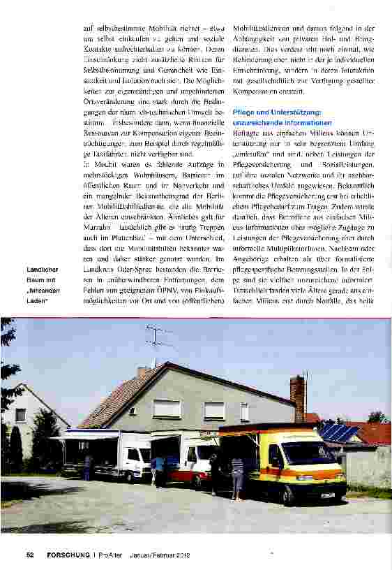 Vorschauseite 3: Autonomieerhalt trotz Armut und Pflegebedarf?