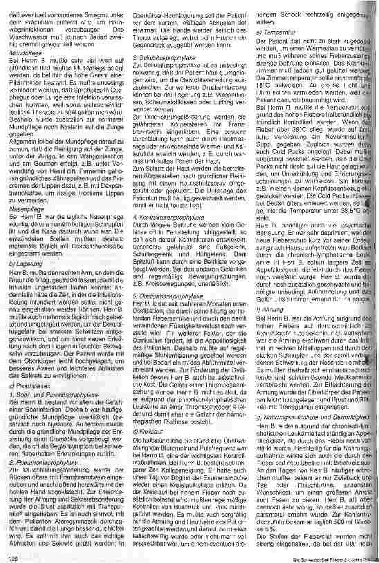 Vorschauseite 3: Diagnose: chronische lymphatische Leukämie Krankenpflegeschule des Kreiskrankenhauses Wangen im Allgäu