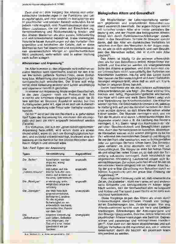 Vorschauseite 5: Zur Situation älterer Menschen in der Institution Krankenhaus