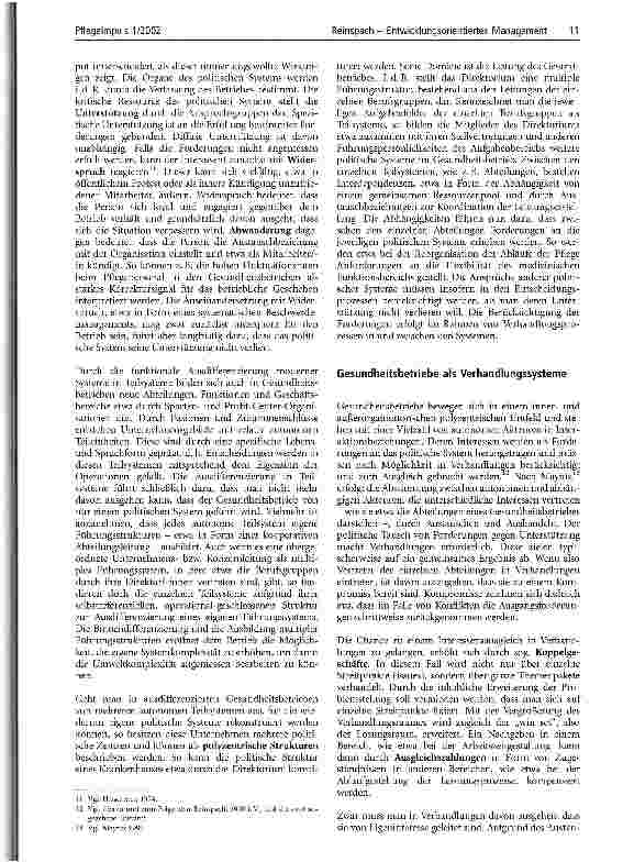 Vorschauseite 5: Entwicklungsorientiertes Management Die Steuerung von Gesundheitsbetrieben