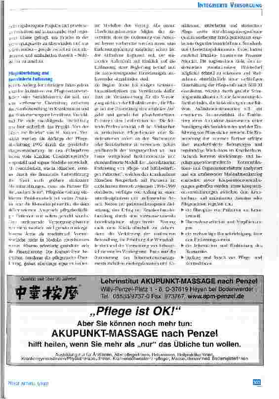 Vorschauseite 2: Von der koordinierten Entlassung zum Case-Management