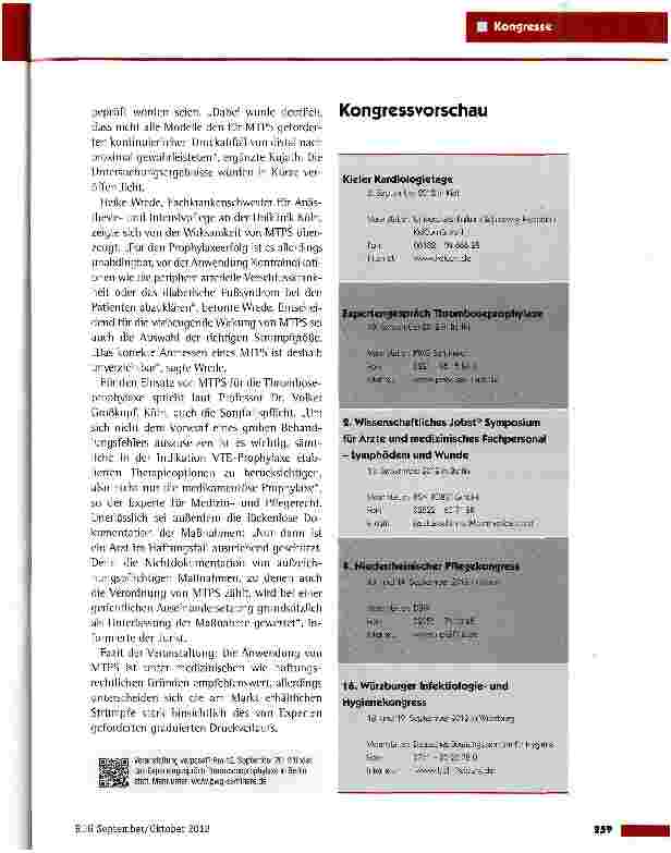 Vorschauseite 2: Individuelle und risikoadaptierte Thromboseprophylaxe aus Sicht der Medizin und des Haftungsrechts
