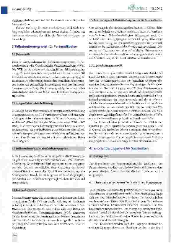 Vorschauseite 3: Orientierungswert für Krankenhäuser