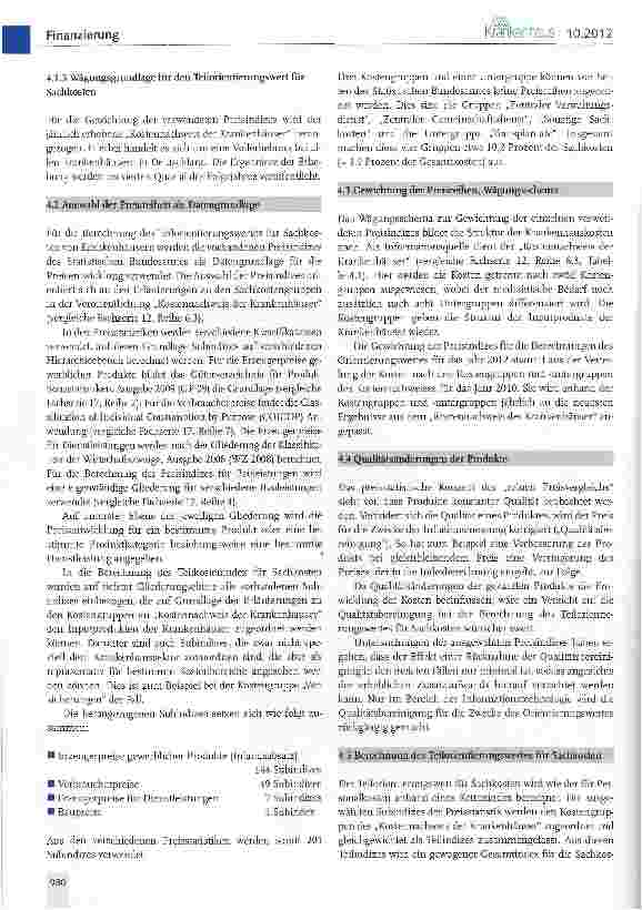 Vorschauseite 5: Orientierungswert für Krankenhäuser