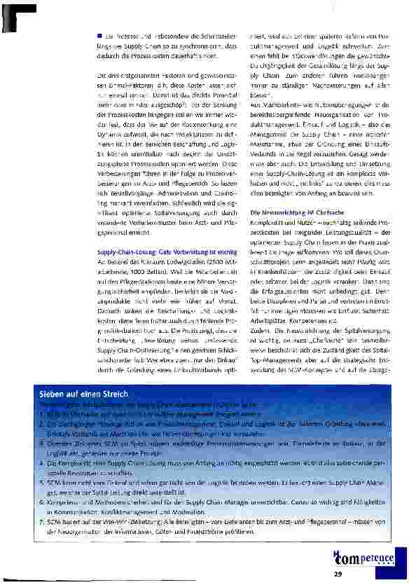 Vorschauseite 2: Einkauf: Supply Chain Management statt Einzellösungen