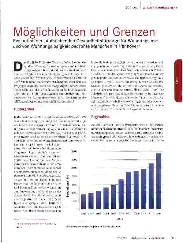 Vorschauseite 1: Möglichkeiten und Grenzen