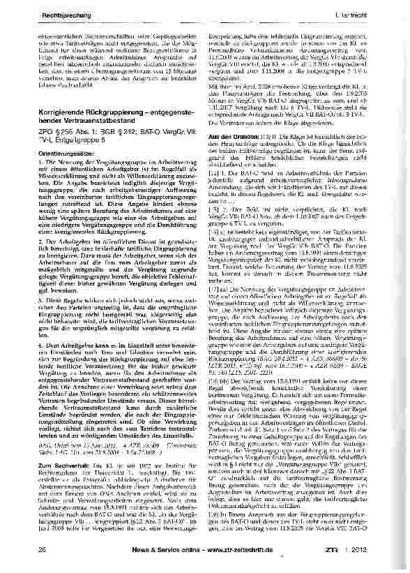 Vorschauseite 3: Ansammlung von Urlaub nach Krankheit RL 2003/88/EG Art. 7; BUrIG §7