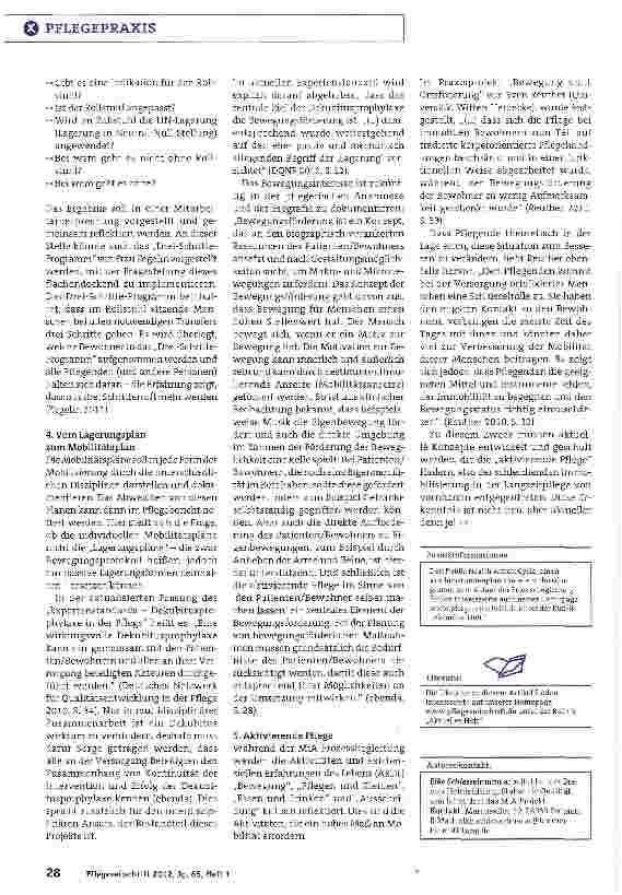 Vorschauseite 5: Falsch verstandene Sturzprophylaxe
