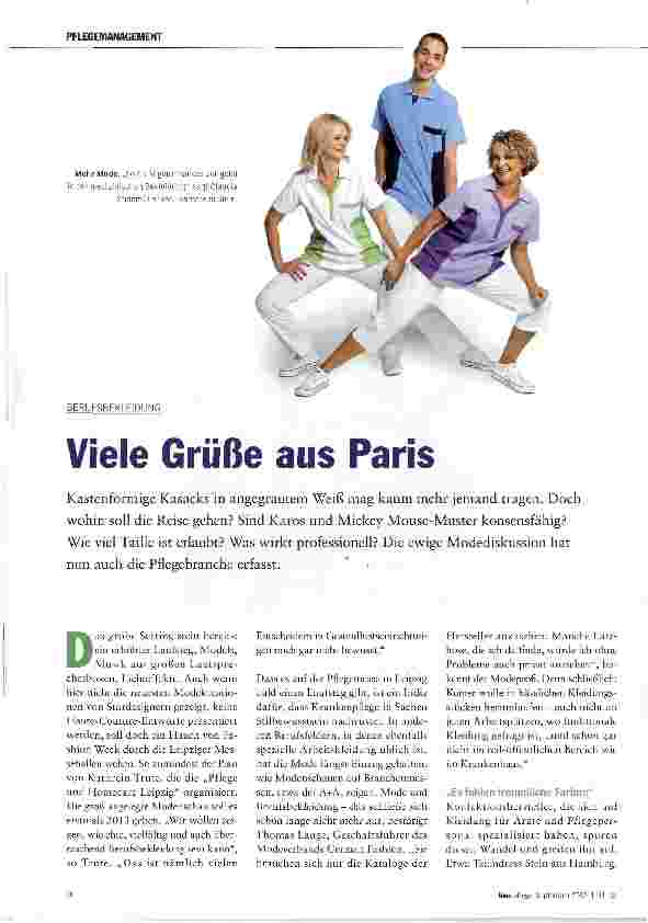 Vorschauseite 1: Viele Grüße aus Paris