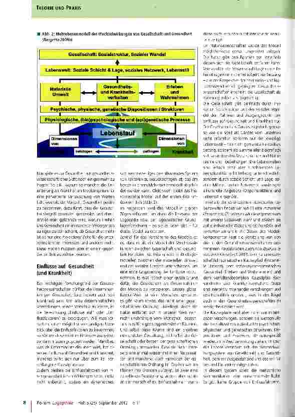 Vorschauseite 3: Gesundheitswissenschaftliche Grundlagen der Logopädie