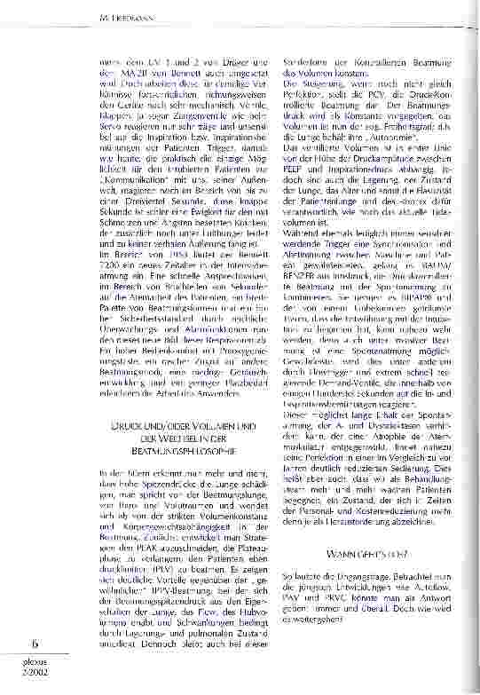 Vorschauseite 5: Beatmung - Blick zurück nach vorne