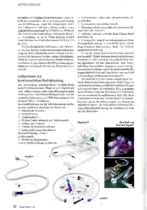 Vorschauseite 3: Stuhldrainage: Welches System eignet sich wann?