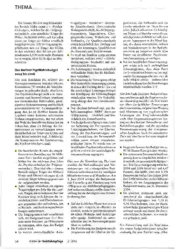 Vorschauseite 3: Zwischen Budget und Markt