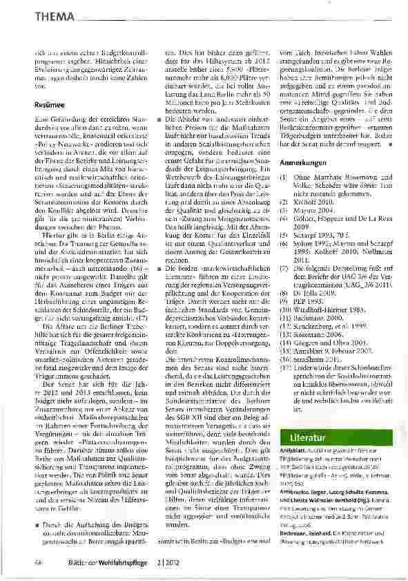 Vorschauseite 5: Zwischen Budget und Markt