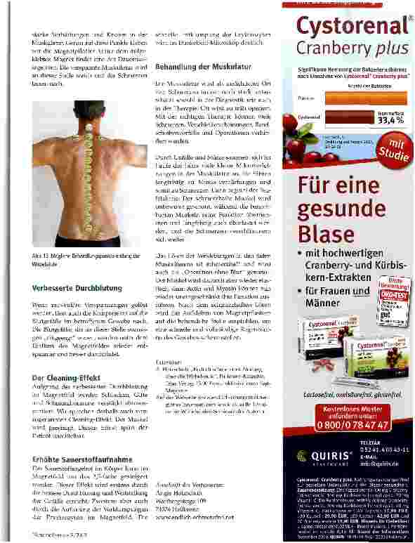 Vorschauseite 5: Regeneration der Wirbelsäule
