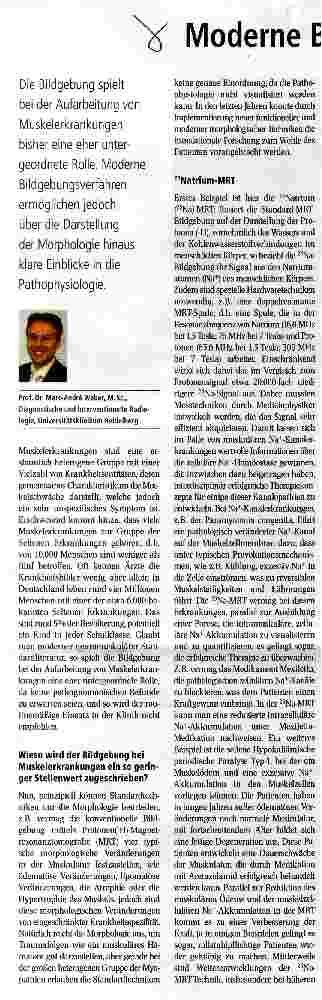 Vorschauseite 1: Moderne E-Bildgebung von Muskelkrankheiten