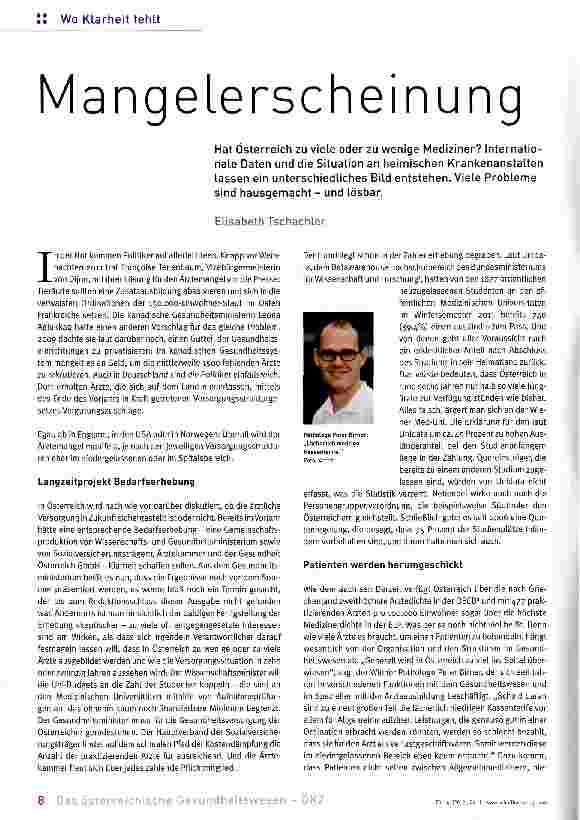 Vorschauseite 1: Mangelerscheinung