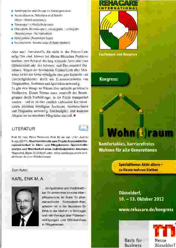 Vorschauseite 4: Medikamente im Altenheim, Teil 2Praktische Tipps zum Umgang mit Arzneimitteln und zur Zusammenarbeit aller Beteiligten